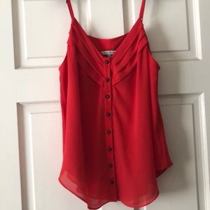 Flowy Tank Top with Button Down Detail!